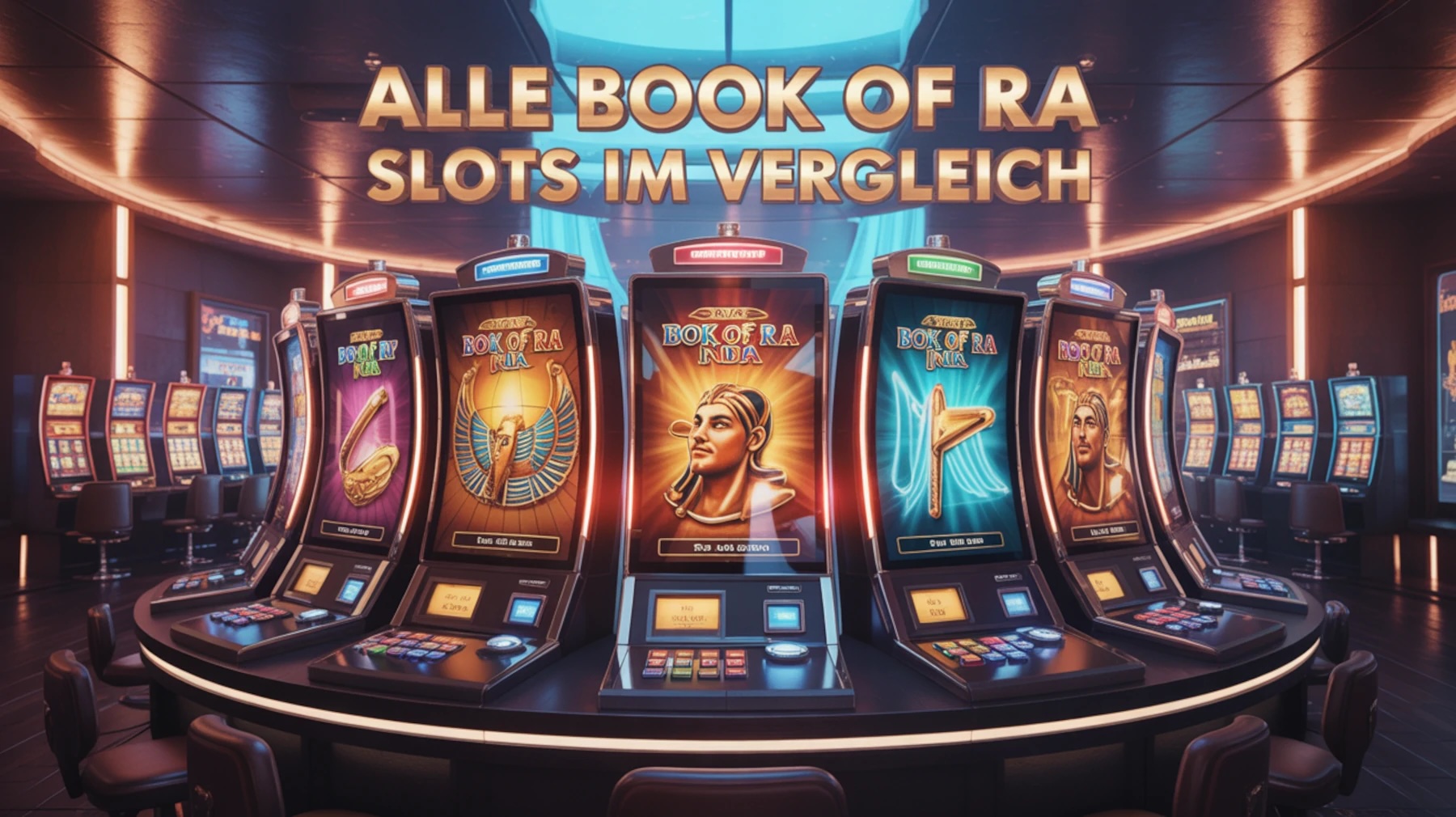 Alle Book of Ra Slots im Vergleich
